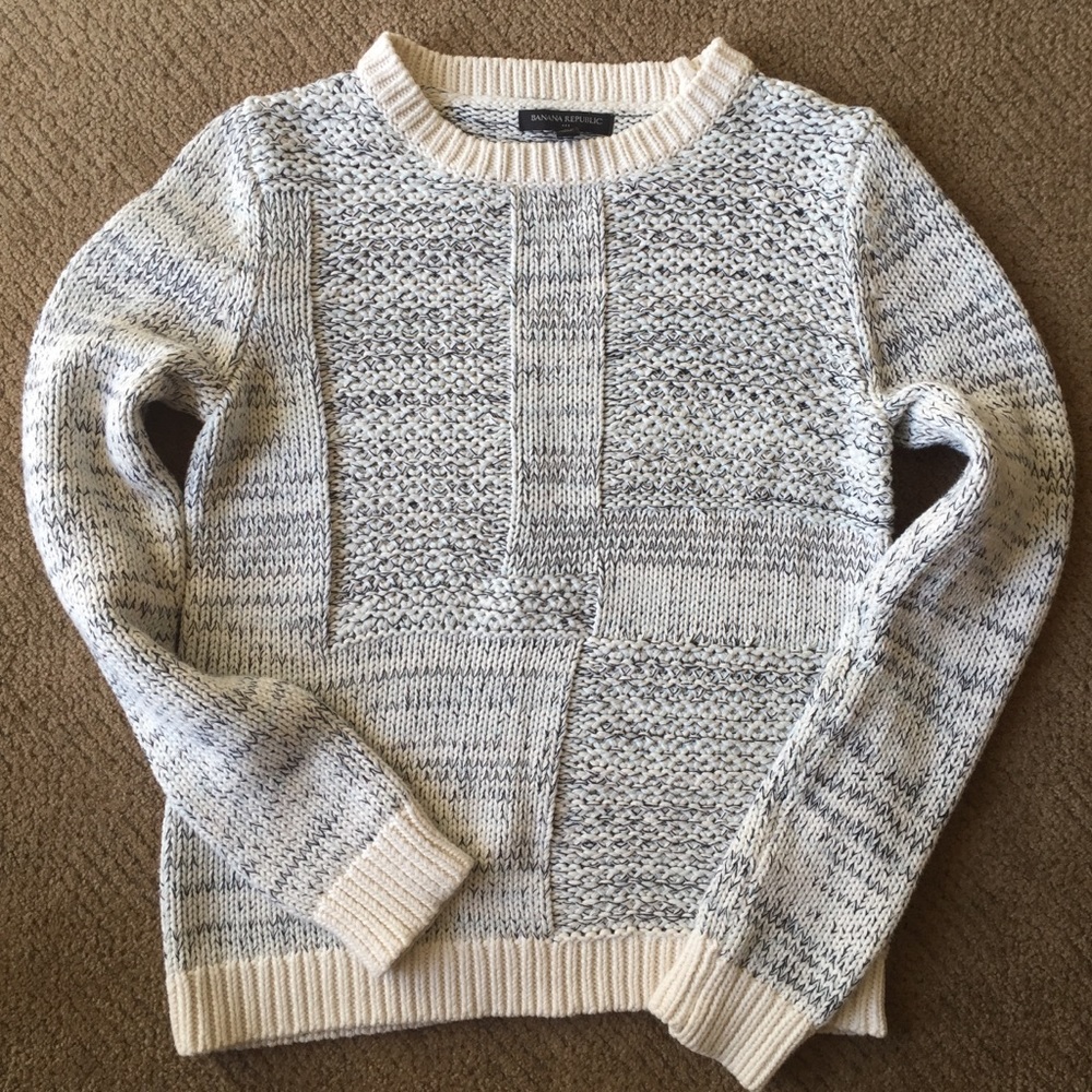❄️ BR Icy Blue Knit Sweater